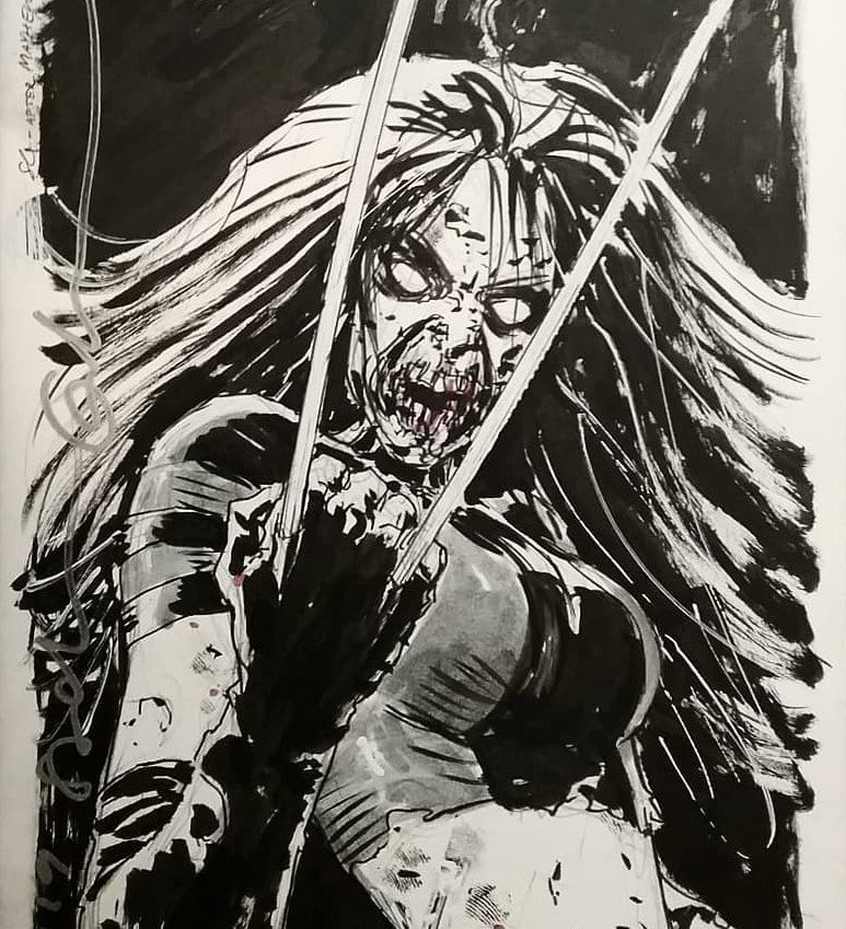 Blank Sketch Comic Bust Example