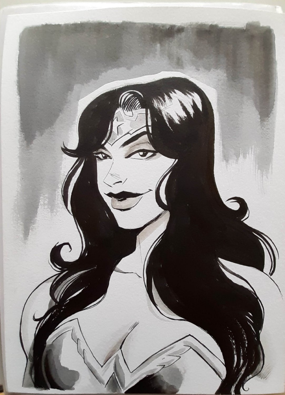 Wonder Woman A4 Bust 