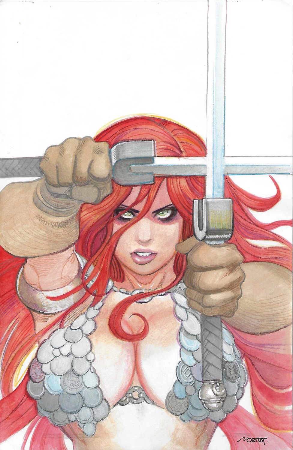 Red Sonja Death and the Devil  Iss 02 Variant Cover C