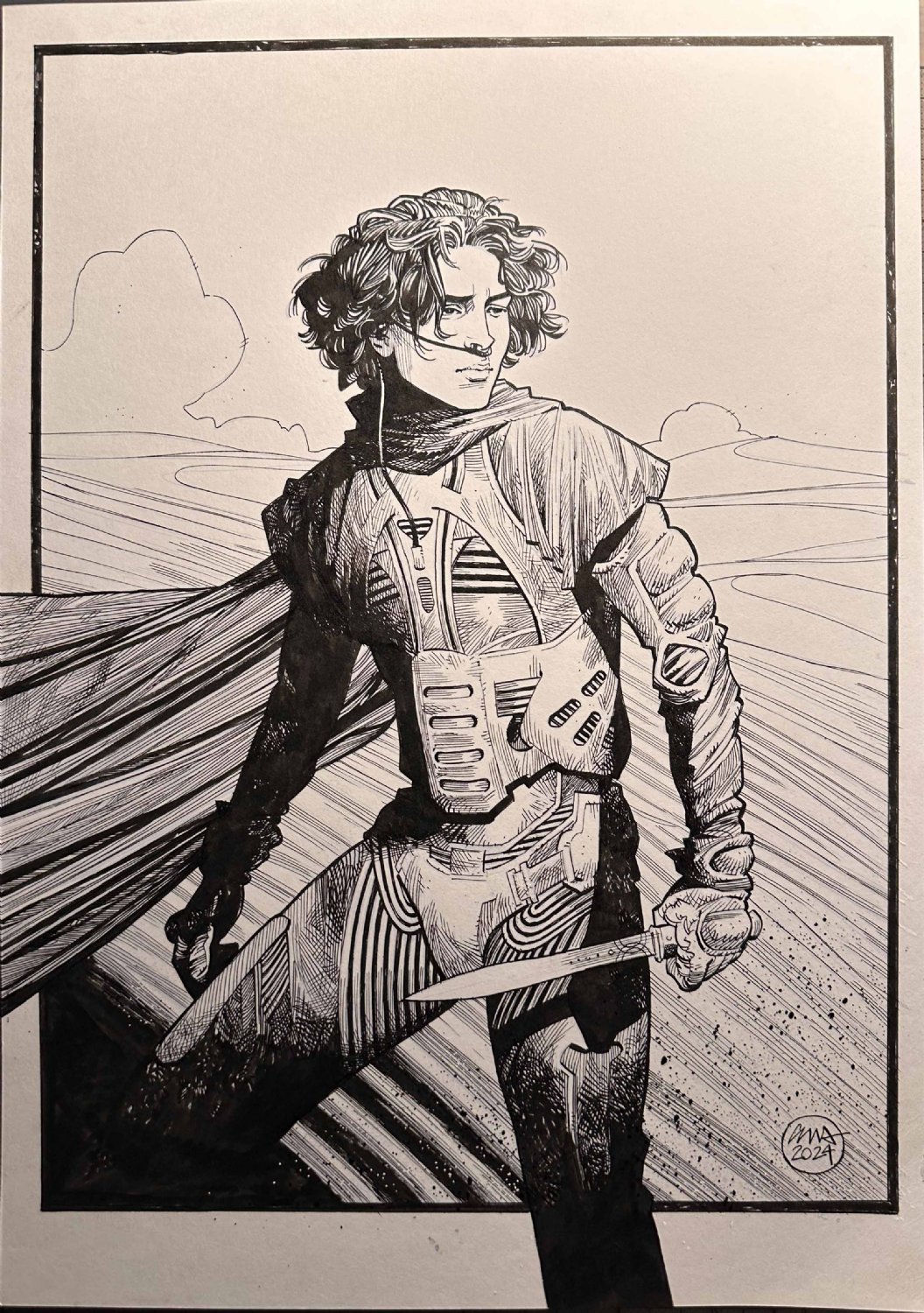 1 Character Dune Commission Example