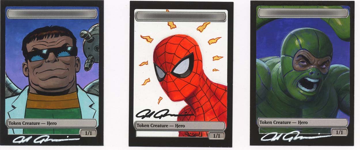 OAX 26 Painted Sketch Cards