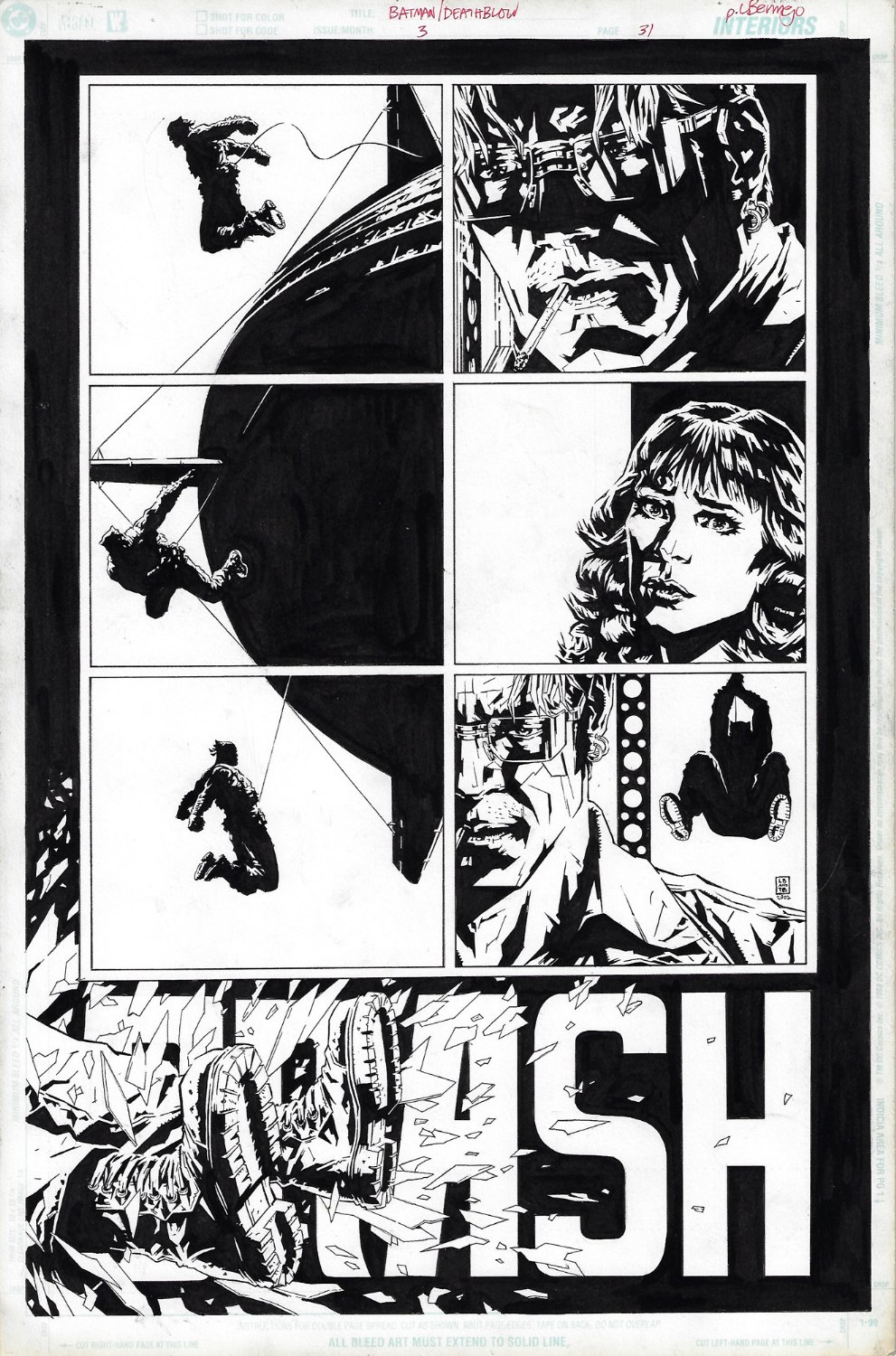 Lee Bermejo Pencils Tim Bradstreet Inks