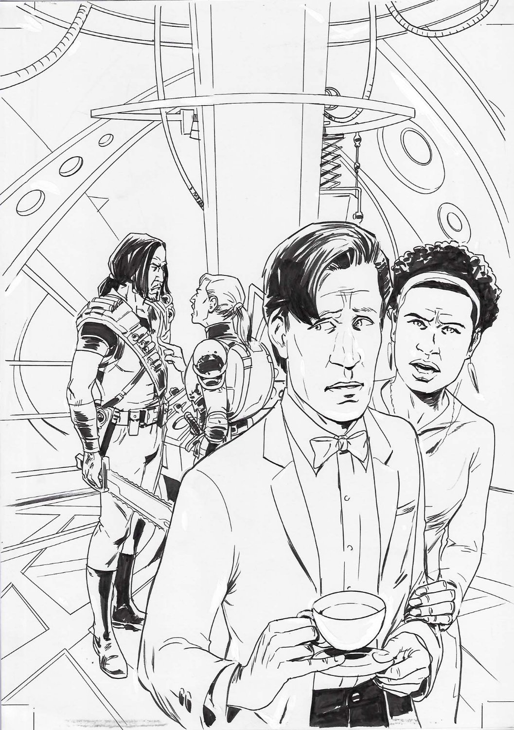 Doctor Who The Eleventh Doctor Year Two (2015) 9 C Cover