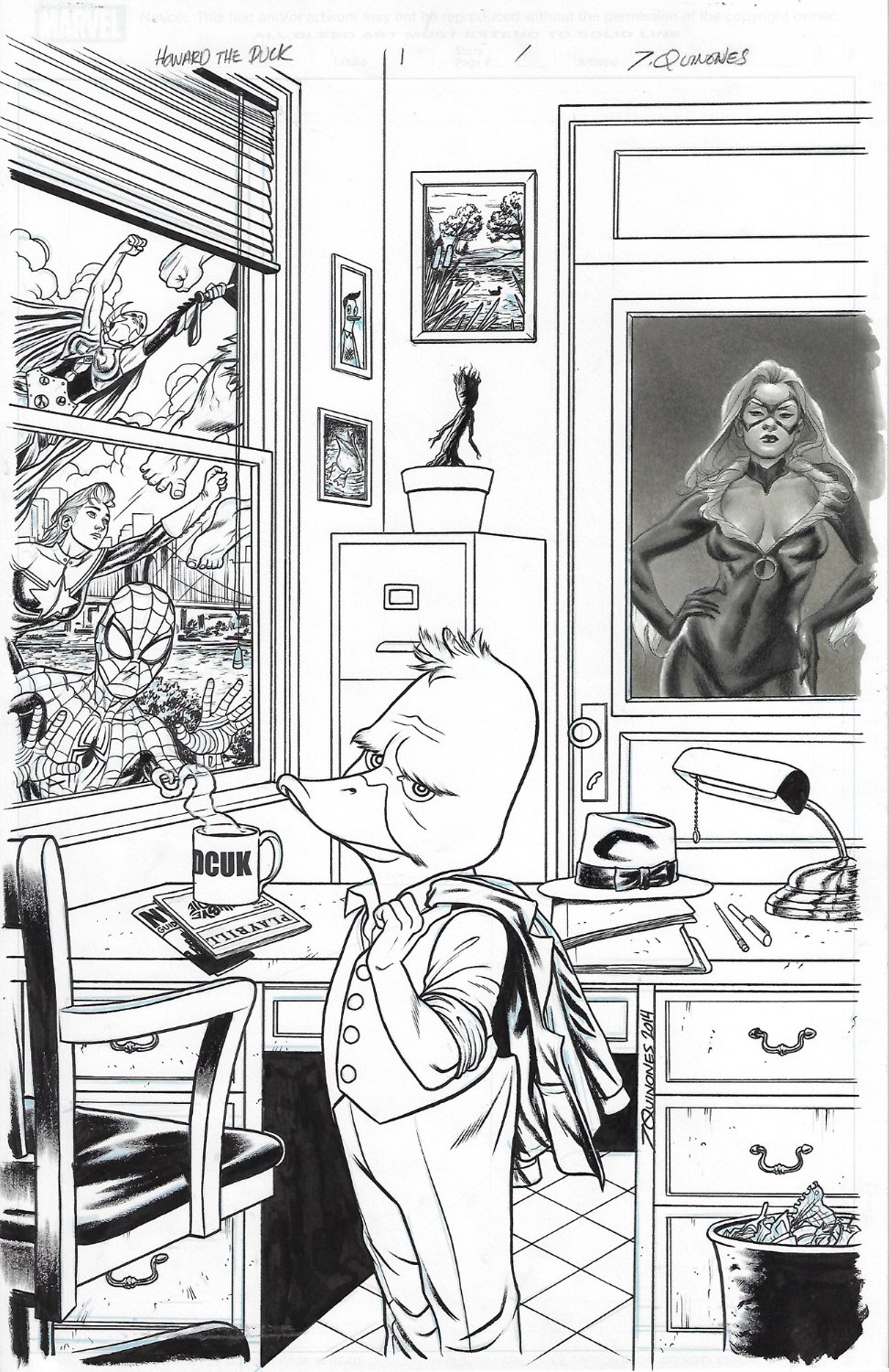 Howard the Duck 1 Cover