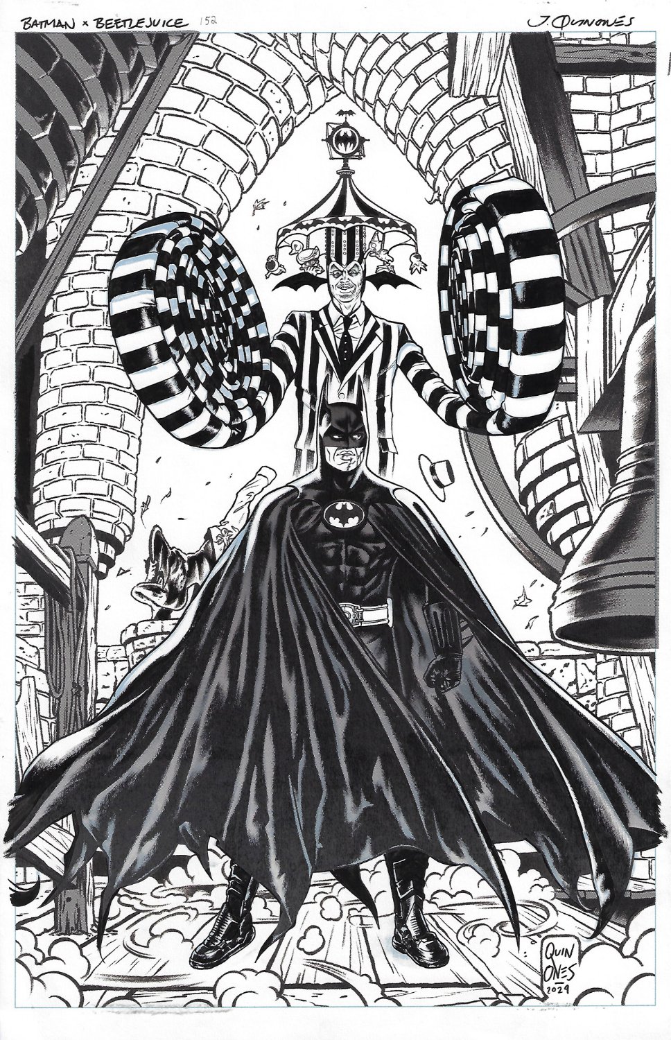 Batman 152 Cover Beetlejuice