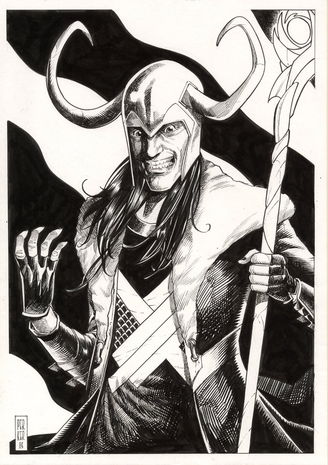 Loki Illustration