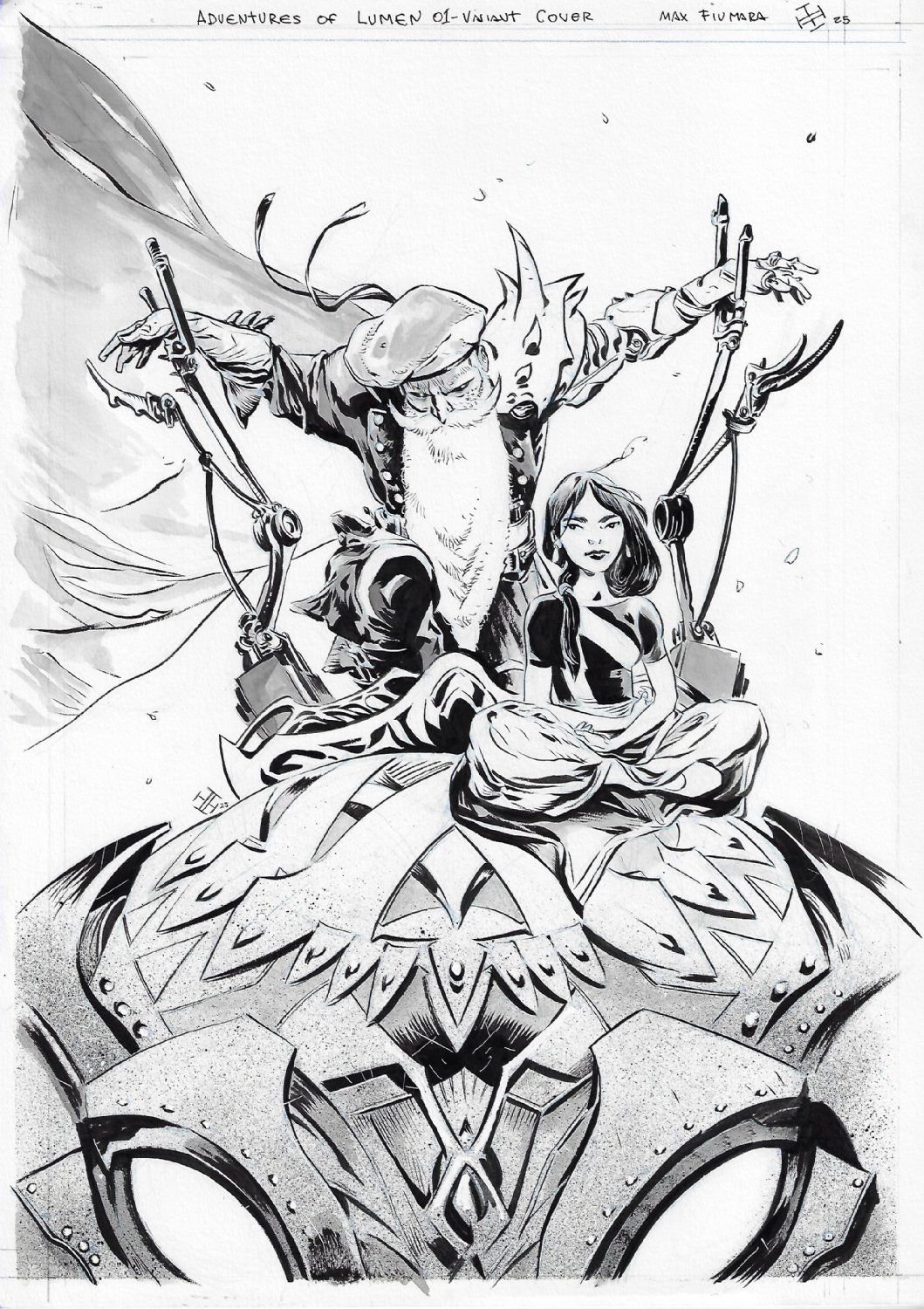 The Adventures of Lumen N 01 Variant Cover