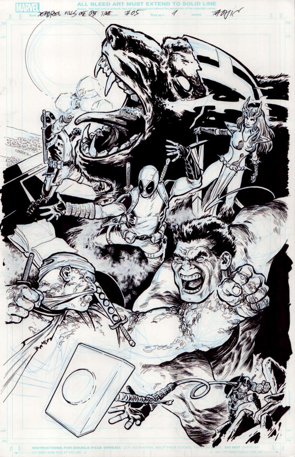 Deadpool Kills the Marvel Universe One Last Time Issue: 05 Page: 01 of 20 Pages