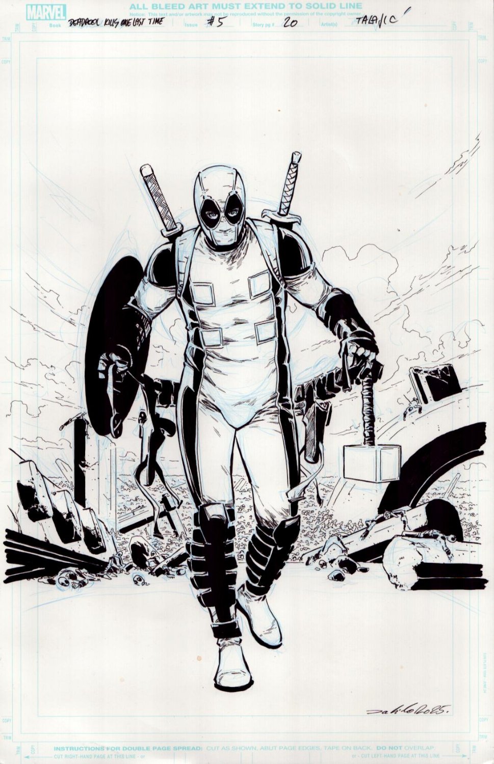 Deadpool Kills the Marvel Universe One Last Time Issue: 05 Page: 20 The Last of Iss 2