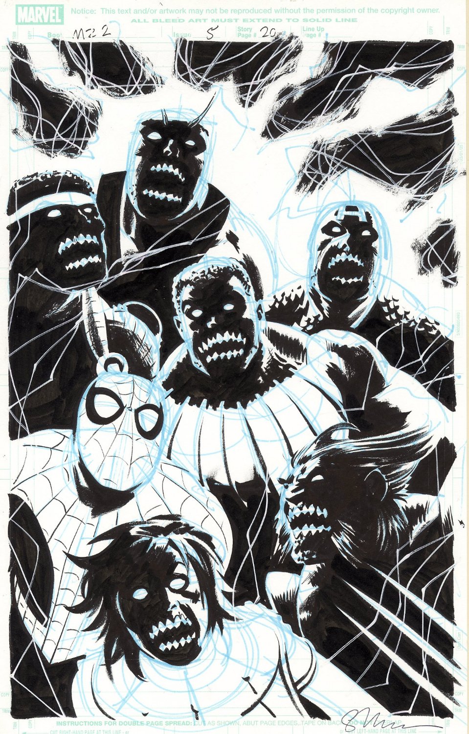 Sean Phillips Marvel Zombies Vol 2 5 Pg 20 Splash