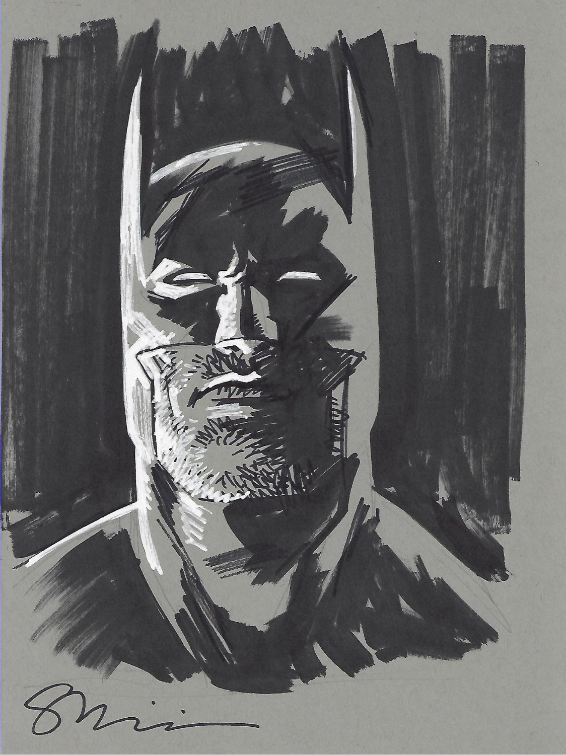 Sean Phillips Batman Con Sketch For Sale